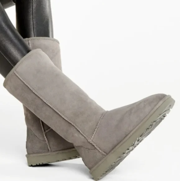 UGG Classic Ii Tall Shearling Boot Grey - Picture 6 of 9